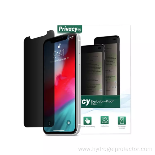 Anti-spy Screen Protector TPU Hydrogel Film for Phone